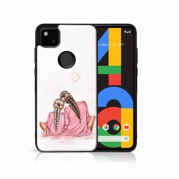 PROTEMIO MY ART szilikon borító a Google Pixel 4a telefonhoz LIKE DAUGHTER (114)
