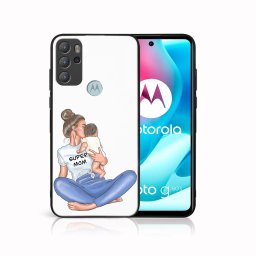 PROTEMIO MY ART szilikon borítás Motorola Moto G60s SUPERMOM (112)
