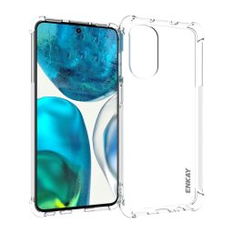 ENKAY AIRBAG Extra strapabíró burkolat Motorola Moto G52 átlátszó