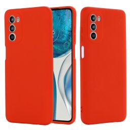 RUBBER Védőburkolat Motorola Moto G52 / G82 5G piros