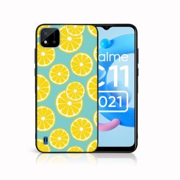 PROTEMIO MY ART szilikon tok Realme C11 2021 LEMON (121)