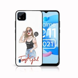 PROTEMIO MY ART szilikon tok Realme C11 2021 TOUGH GIRL (131)