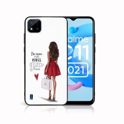 PROTEMIO MY ART szilikon huzat Realme C11 2021 RED DRESS (137)