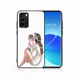 PROTEMIO MY ART szilikon tok Oppo Reno6 Pro 5G BABY GIRL (111)