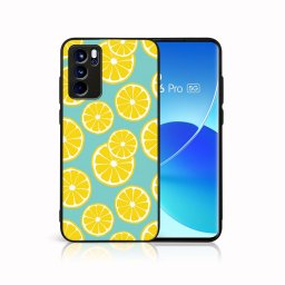 PROTEMIO MY ART szilikon tok Oppo Reno6 Pro 5G LEMON (121)