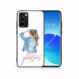 PROTEMIO MY ART szilikon borító Oppo Reno6 Pro 5G GOOD GIRL (130)