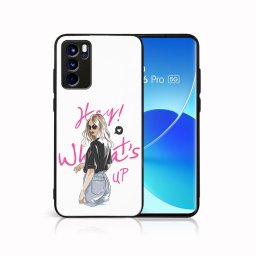 PROTEMIO MY ART szilikon borító Oppo Reno6 Pro 5G WHATSUP (132)