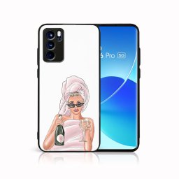 PROTEMIO MY ART szilikon tok Oppo Reno6 Pro 5G CHAMPAGNE (134)