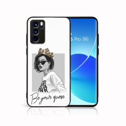 PROTEMIO MY ART szilikon borító Oppo Reno6 Pro 5G QUEEN (139)