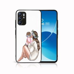 PROTEMIO MY ART szilikon borító Oppo Reno6 5G BABY GIRL (111)