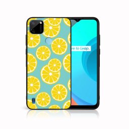 PROTEMIO MY ART szilikon tok Realme C11 LEMON (121)