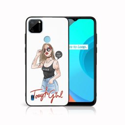 PROTEMIO MY ART szilikon tok Realme C11 TOUGH GIRL (131)