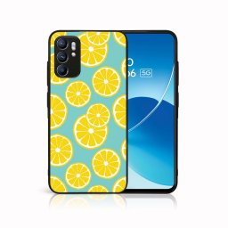 PROTEMIO MY ART szilikon tok Oppo Reno6 5G LEMON (121)