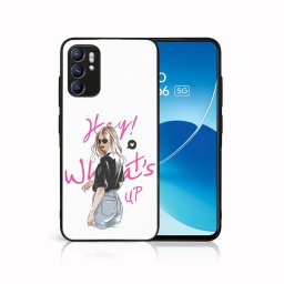 PROTEMIO MY ART szilikon borító Oppo Reno6 5G WHATSUP (132)