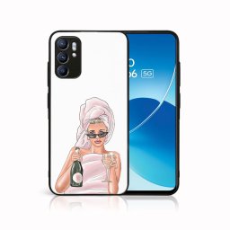 PROTEMIO MY ART szilikon tok Oppo Reno6 5G CHAMPAGNE (134)
