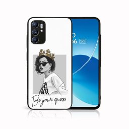 PROTEMIO MY ART szilikon borító Oppo Reno6 5G QUEEN (139)
