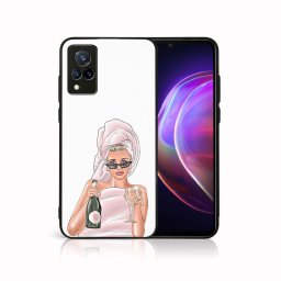 PROTEMIO MY ART szilikon borító Vivo V21 5G CHAMPAGNE (134)