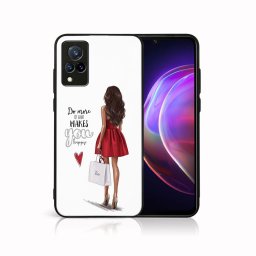 PROTEMIO MY ART szilikon borítás Vivo V21 5G RED DRESS (137)