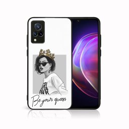 PROTEMIO MY ART szilikon borítás Vivo V21 5G QUEEN (139)