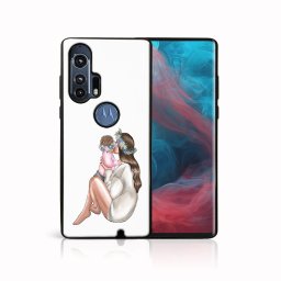PROTEMIO MY ART szilikon huzat Motorola Edge Plus BABY GIRL (111)