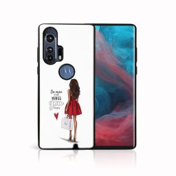PROTEMIO MY ART szilikon borítás Motorola Edge Plus RED DRESS (137)