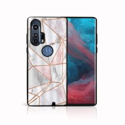 PROTEMIO MY ART szilikon borítás Motorola Edge Plus PINK MARBLE (143)