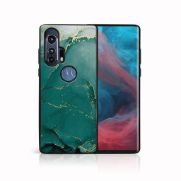 PROTEMIO MY ART szilikon borítás Motorola Edge Plus GREEN MARBLE (145)