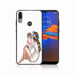 PROTEMIO MY ART szilikon borítás Motorola Moto E6 Plus BABY GIRL (111)