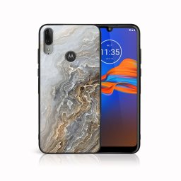 PROTEMIO MY ART szilikon borítás Motorola Moto E6 Plus BEIGE (151)