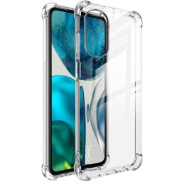 IMAK Védő szilikon borítás + fólia Motorola Moto G52 / G82 5G átlátszó