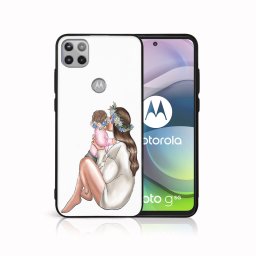 PROTEMIO MY ART Védőburkolat Motorola Moto G 5G BABY GIRL (111)