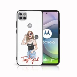 PROTEMIO MY ART Védőburkolat Motorola Moto G 5G TOUGH GIRL (131)