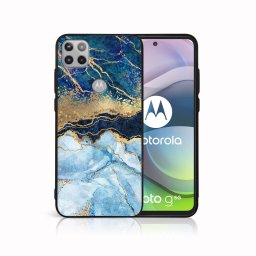 PROTEMIO MY ART Védőburkolat Motorola Moto G 5G BLUE MARBLE (141)