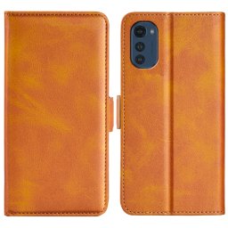 SIDE Wallet tok Motorola Moto E32 / E32s világosbarna