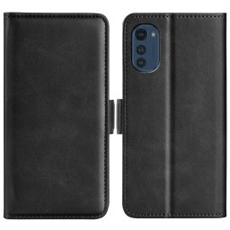SIDE Wallet tok Motorola Moto E32 / E32s fekete