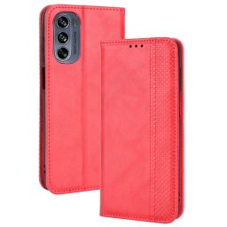 BUSINESS pénztárcavédő Motorola Moto G62 5G piros