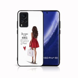 PROTEMIO MY ART Védőtok Vivo X60 Pro 5G - RED DRESS (137)