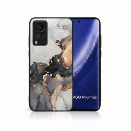 PROTEMIO MY ART Védőburkolat Vivo X60 Pro 5G - GREY MARBLE (140)