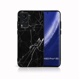 PROTEMIO MY ART Védőtok Vivo X60 Pro 5G - BLACK MARBLE (142)