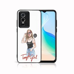 PROTEMIO MY ART Védőtok Vivo Y76 5G - TOUGH GIRL (131)