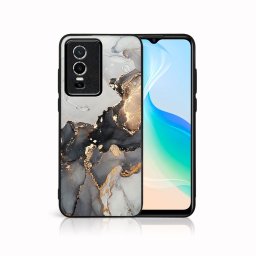 PROTEMIO MY ART Ochranný obal Vivo Y76 5G -GREY MARBLE (140)
