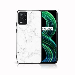 PROTEMIO MY ART Védőtok Realme 8 5G - WHITE MARBLE (144)
