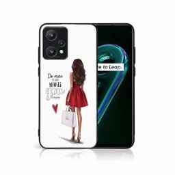 PROTEMIO MY ART Védőtok Realme 9 Pro - RED DRESS (137)