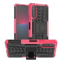 STAND Extra strapabíró tok Sony Xperia 10 IV 5G rózsaszín