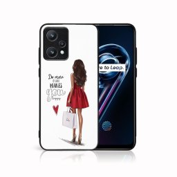 PROTEMIO MY ART Védőtok Realme 9 Pro + / Realme 9 - RED DRESS (137)