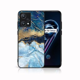 PROTEMIO MY ART Védőtok Realme 9 Pro + / Realme 9 - BLUE MARBLE (141)