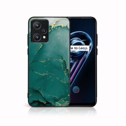 PROTEMIO MY ART Realme 9 Pro + / Realme 9 -GREEN MARBLE (145)