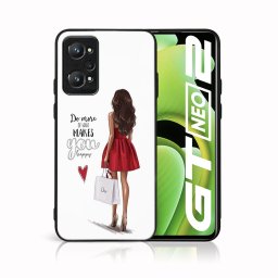 PROTEMIO MY ART Védőtok Realme GT Neo2 5G - RED DRESS (137)