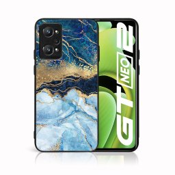 PROTEMIO MY ART Védőtok Realme GT Neo2 5G - BLUE MARBLE (141)