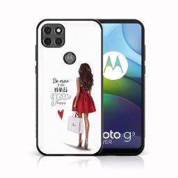 PROTEMIO MY ART Motorola Moto G9 Power védőtok – RED DRESS (137)